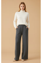 Luxe Vivirose Broek Dames | Merinowol, Hoge Taille, Comfortabel