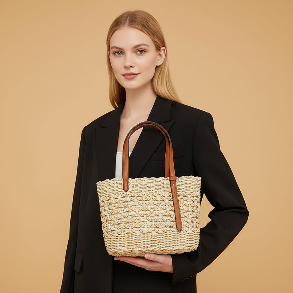 Vivirose| Handgemaakte Boho Stijl Strandtas