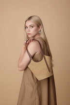 Vivirose| Boho Shopper voor Dames - Rotan Strandtas