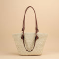 Vivirose| Grote Raffia Schoudertas voor Dames