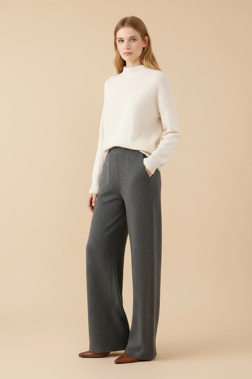 Luxe Vivirose Broek Dames | Merinowol, Hoge Taille, Comfortabel