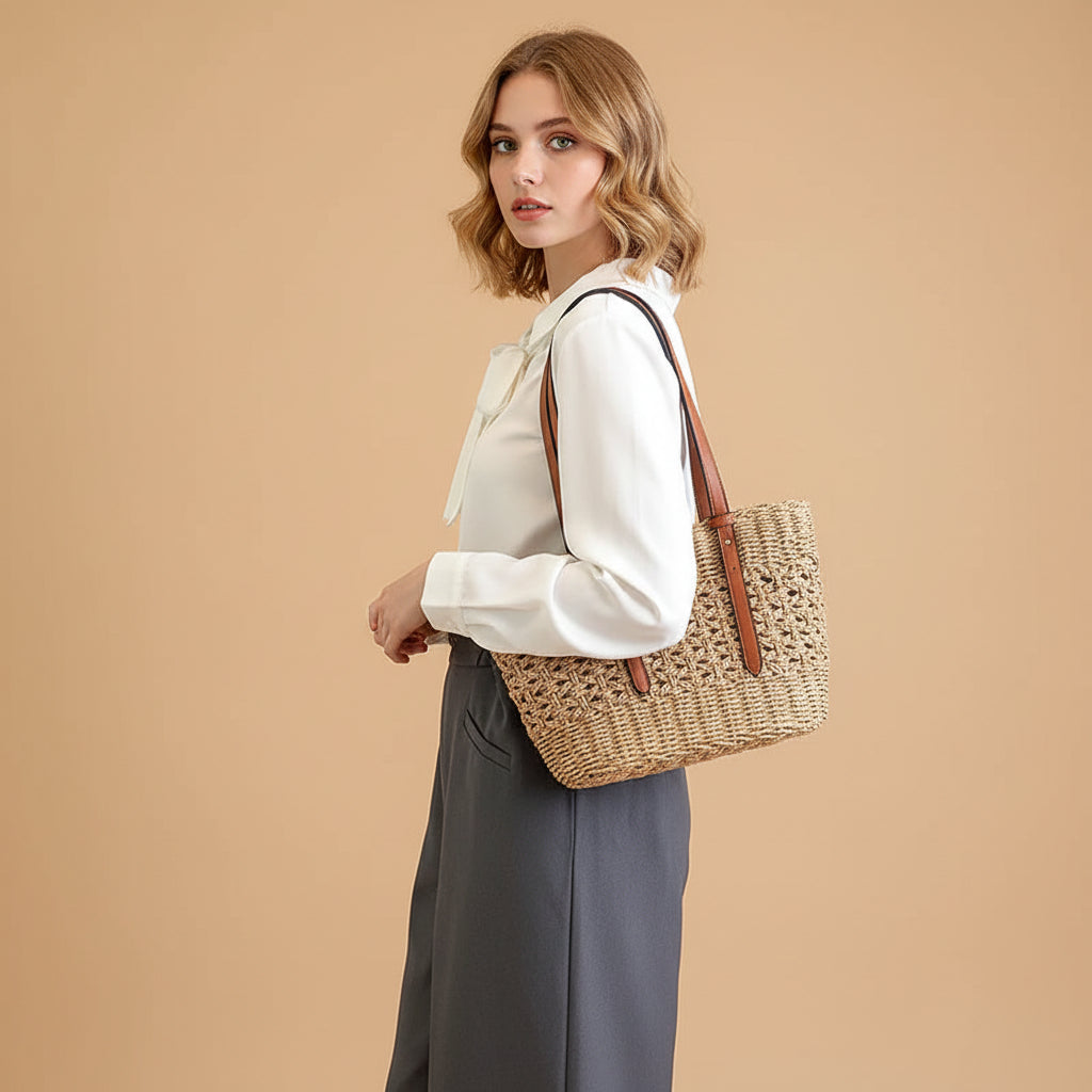 Vivirose| Handgemaakte Boho Stijl Strandtas