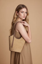 Vivirose| Boho Shopper voor Dames - Rotan Strandtas