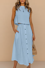 Vivirose- Elegante Tweedelige Set