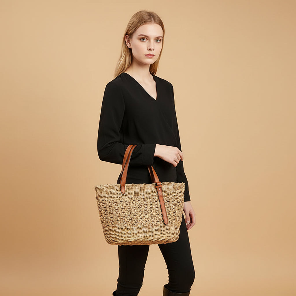Vivirose| Handgemaakte Boho Stijl Strandtas