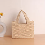 Vivirose | Handgemaakte Raffia Strandtas voor Dames