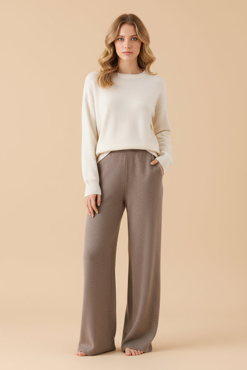 Luxe Vivirose Broek Dames | Merinowol, Hoge Taille, Comfortabel