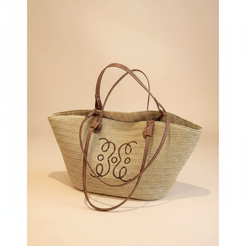 Vivirose | Grote Handgemaakte Boho Strandtas