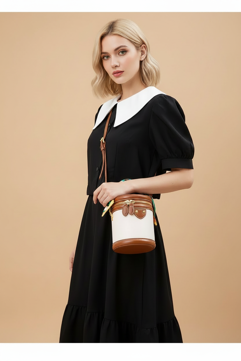 Vivirose| Bucket Schoudertas - Trendy & Compact