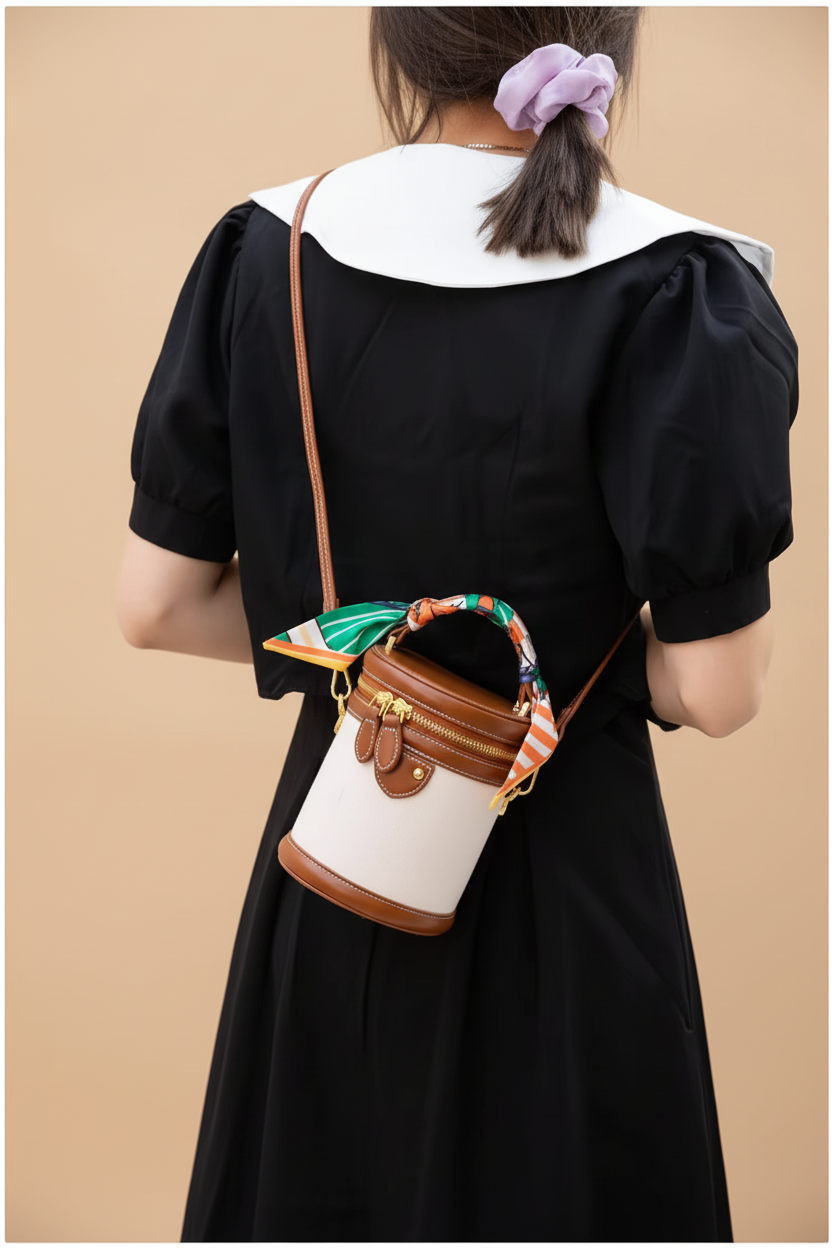 Vivirose| Bucket Schoudertas - Trendy & Compact