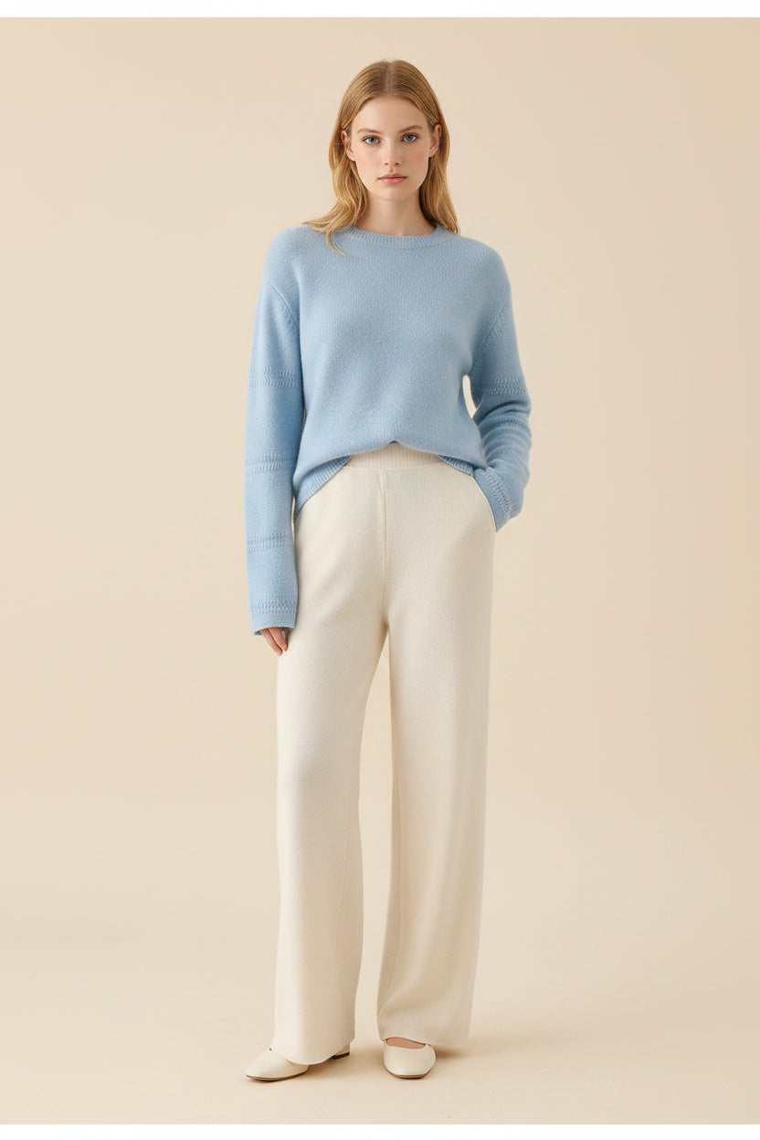 Luxe Vivirose Broek Dames | Merinowol, Hoge Taille, Comfortabel