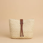 Vivirose| Grote Raffia Schoudertas voor Dames