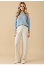 Luxe Vivirose Broek Dames | Merinowol, Hoge Taille, Comfortabel