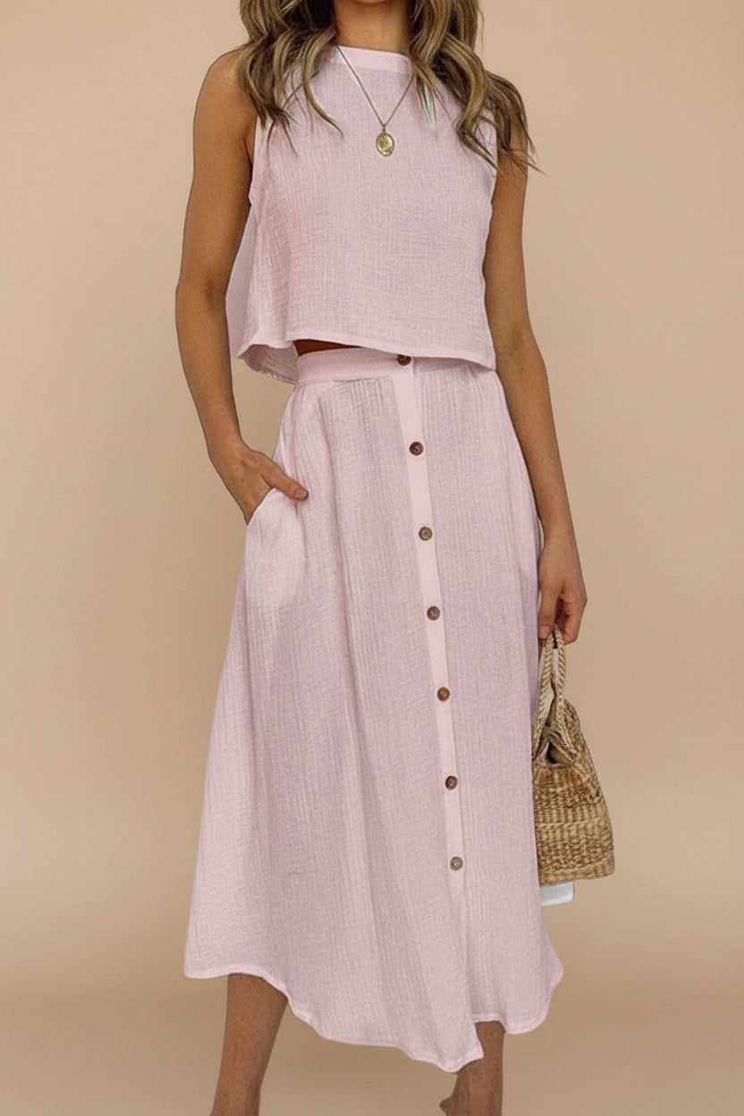 Vivirose- Elegante Tweedelige Set