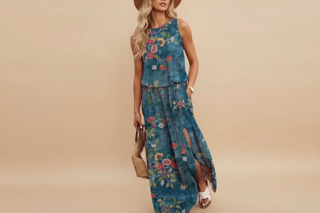 Vivirose - Zomerse maxi jurk