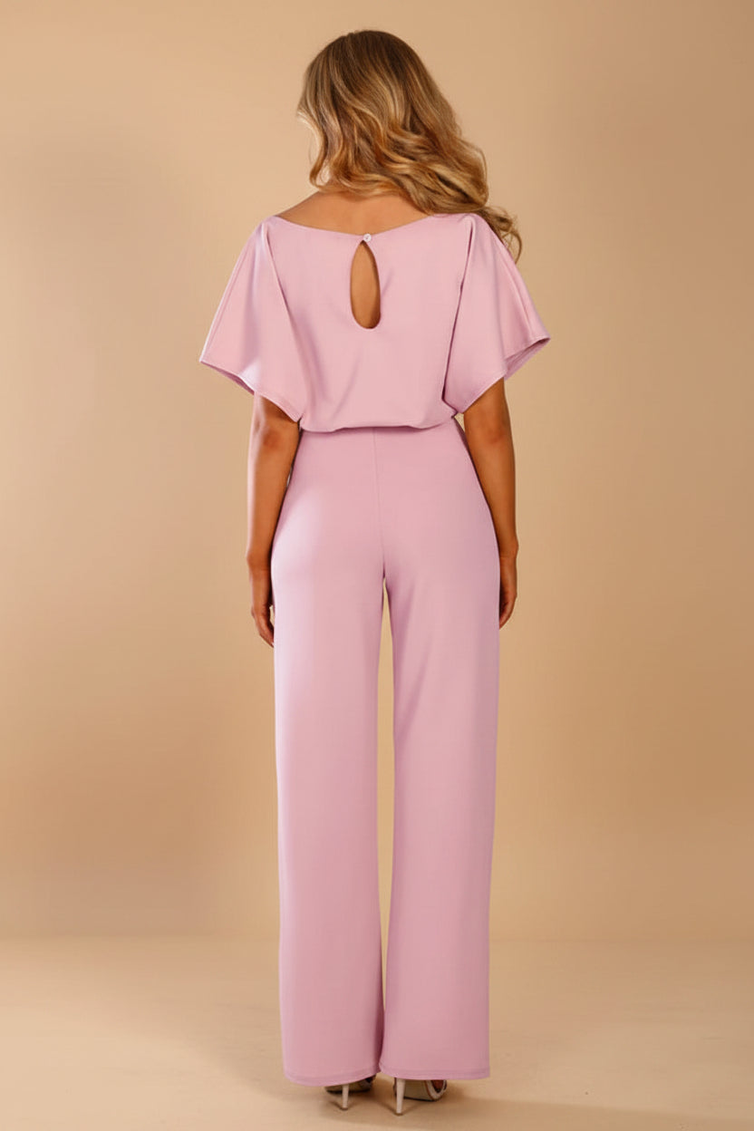 Vivirose– Losvallende Broek Met Een Hoge Taille En Comfortabele Snit