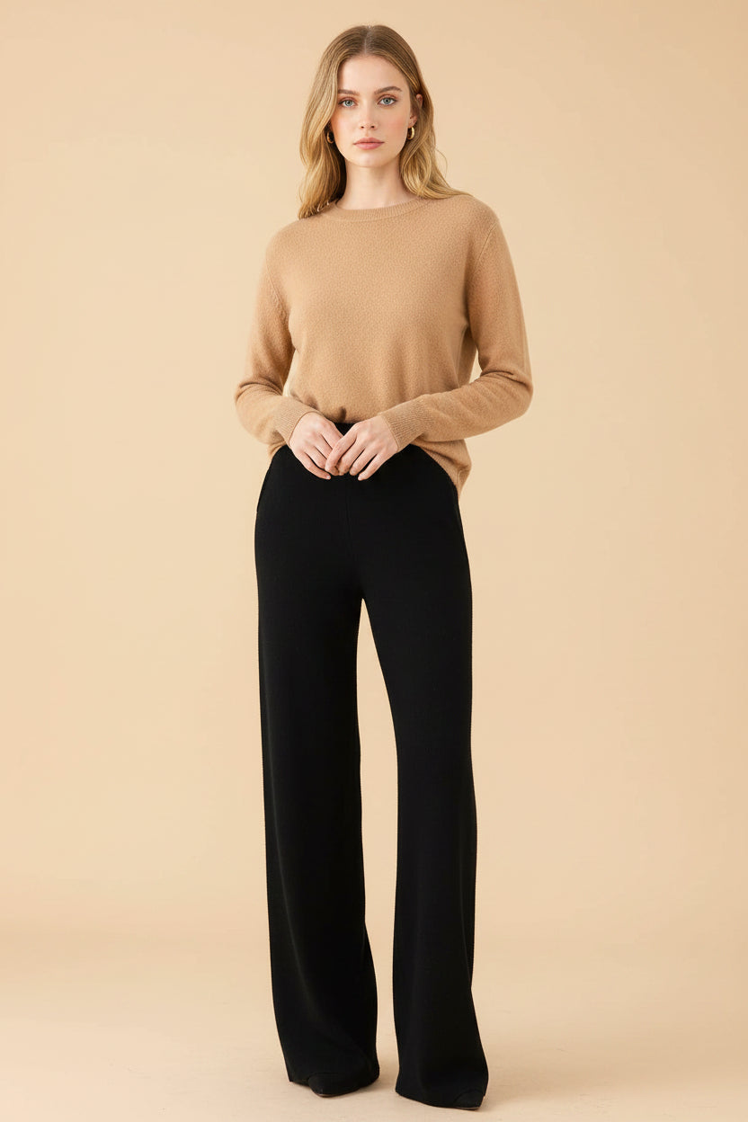 Luxe Vivirose Broek Dames | Merinowol, Hoge Taille, Comfortabel