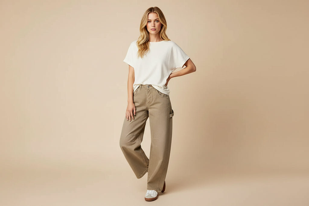Virvirose| De Comfortabele Wijde Dames Broek die Flatteert