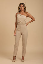 Vivirose- Modischer Jumpsuit