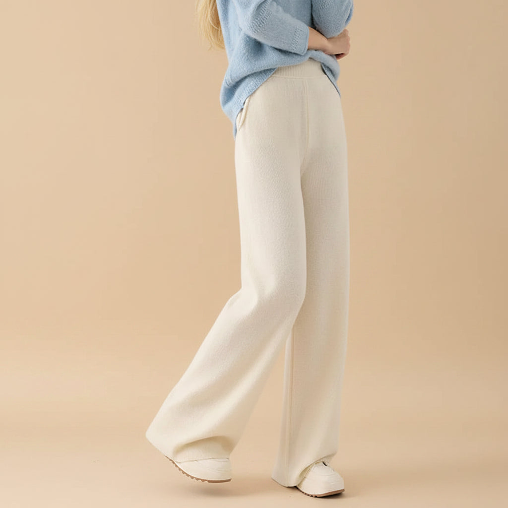 Luxe Vivirose Broek Dames | Merinowol, Hoge Taille, Comfortabel