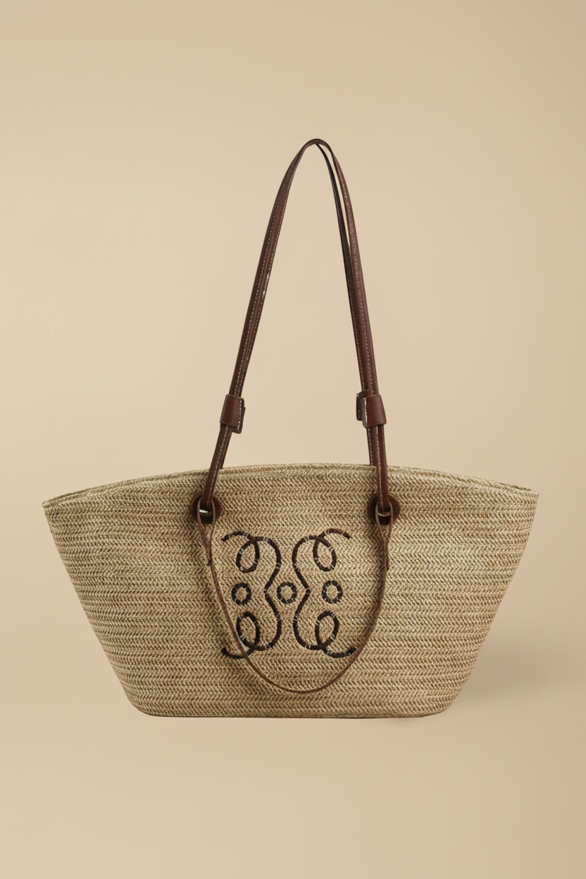 Vivirose | Grote Handgemaakte Boho Strandtas