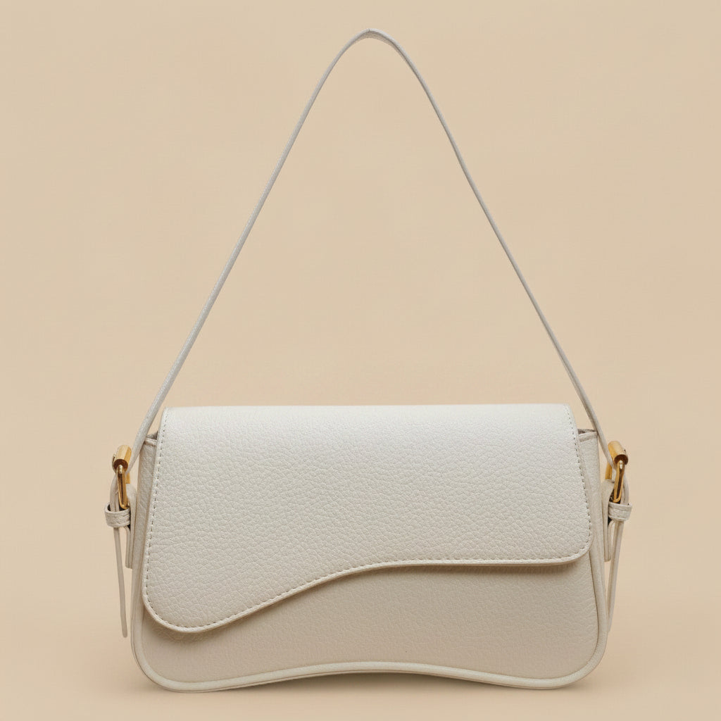 Vivirose| Elegant Golvende Handtas van Premium Vegan Leer