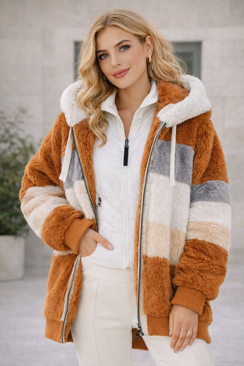 Milene™ | Gewatteerd jas met fleecevoering