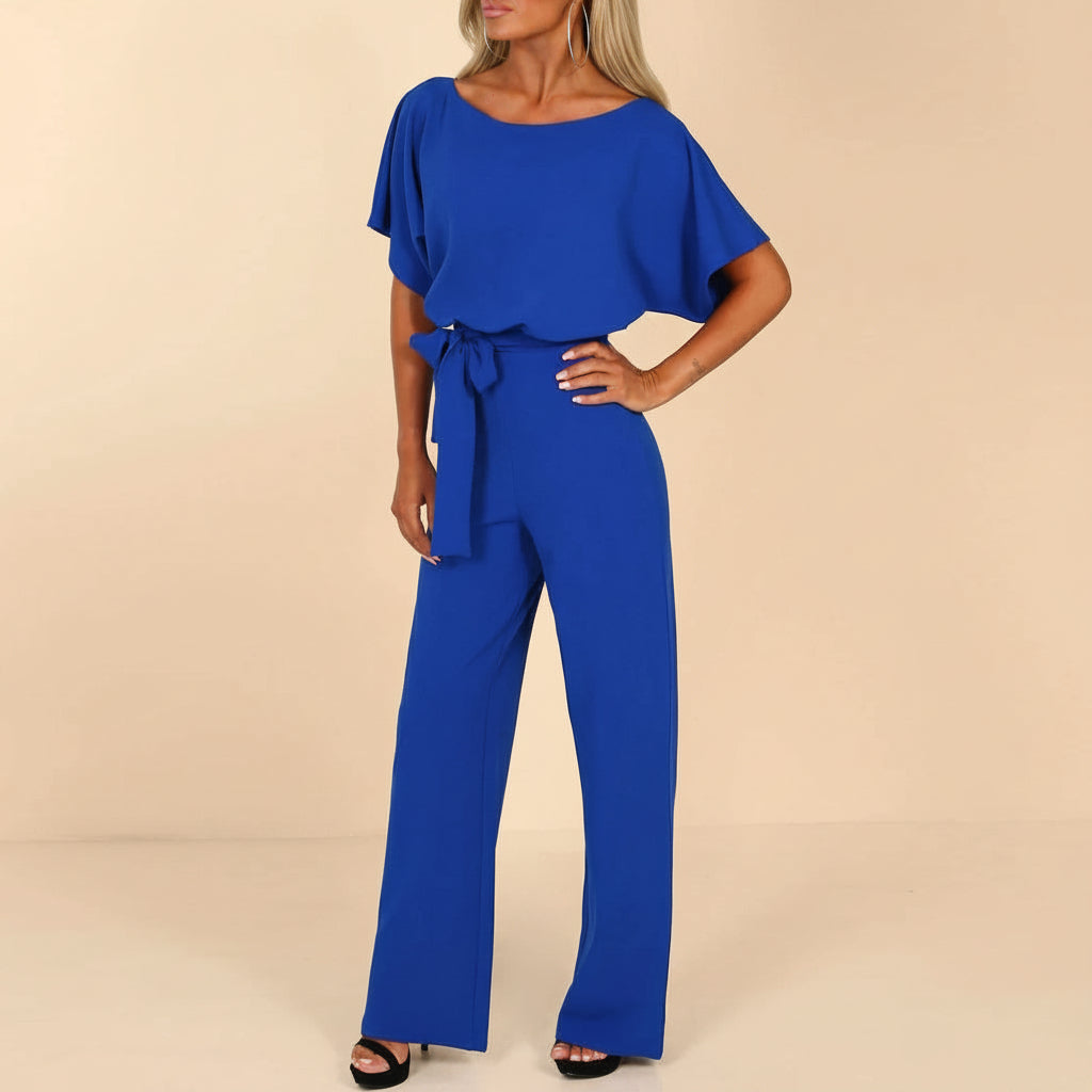Vivirose– Losvallende Broek Met Een Hoge Taille En Comfortabele Snit
