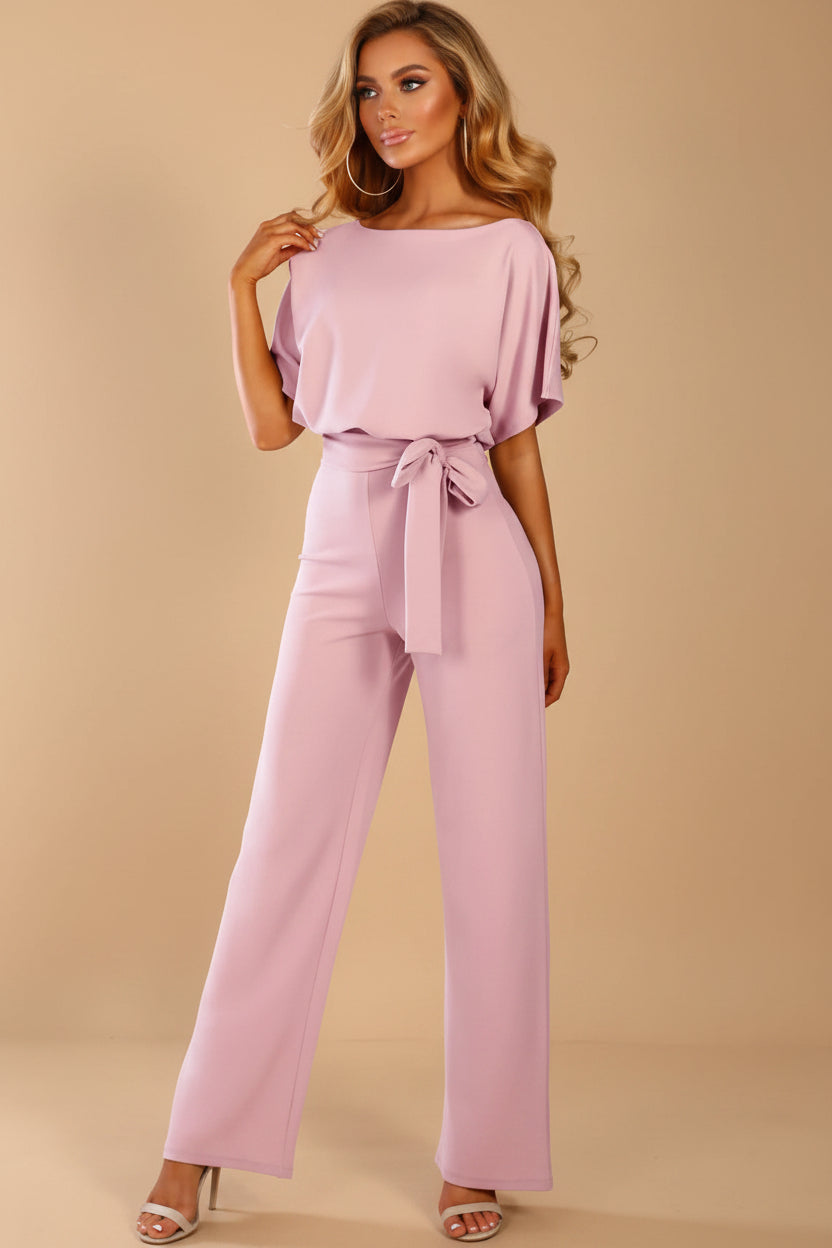 Vivirose– Losvallende Broek Met Een Hoge Taille En Comfortabele Snit