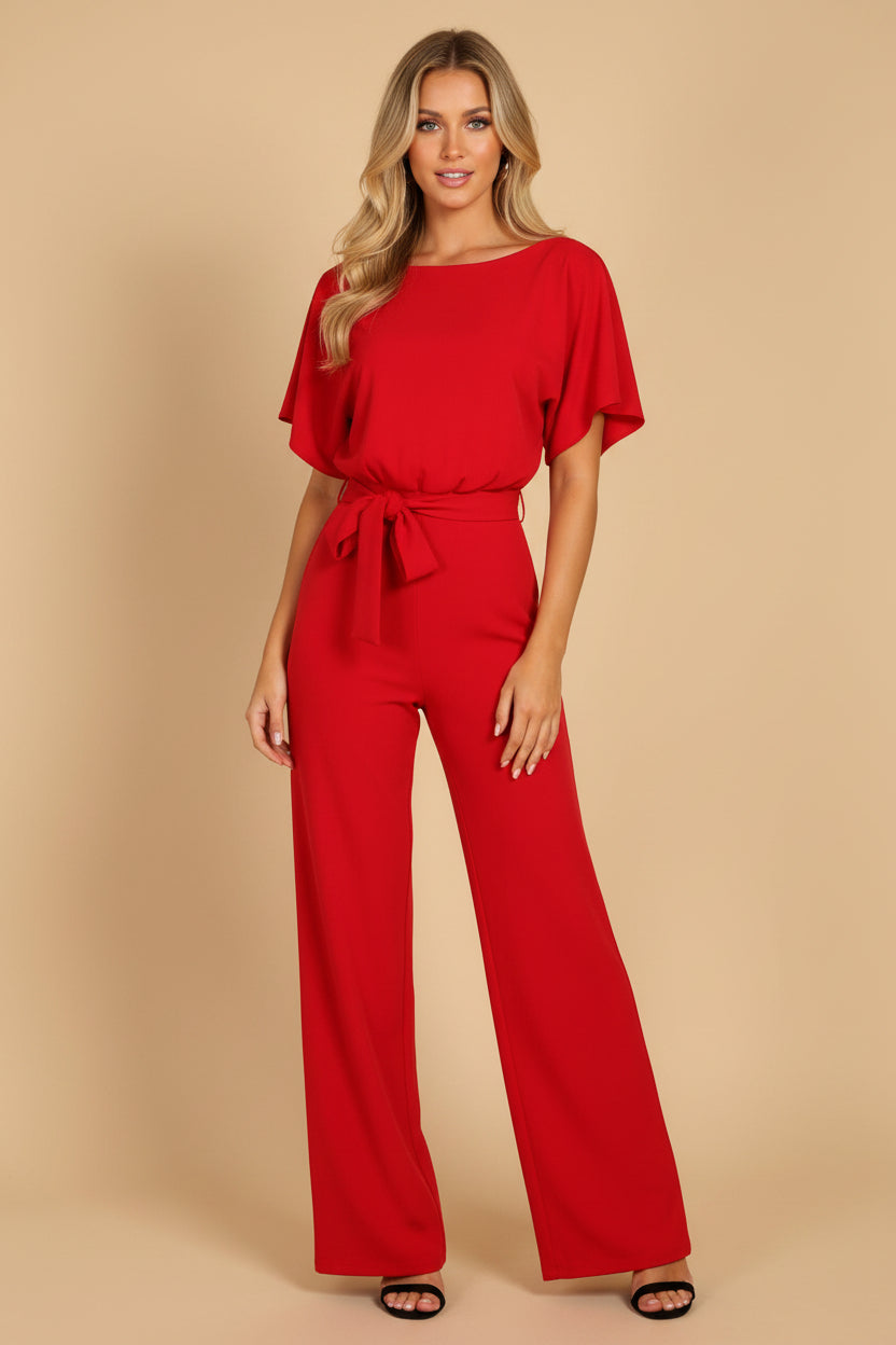 Vivirose– Losvallende Broek Met Een Hoge Taille En Comfortabele Snit