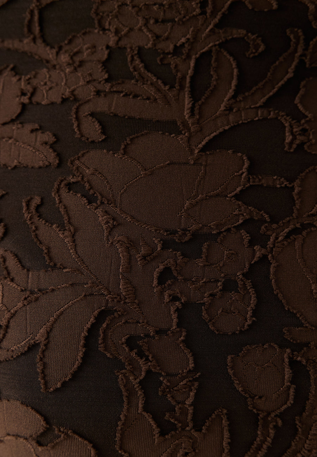 Korte jacquard patroon jurk