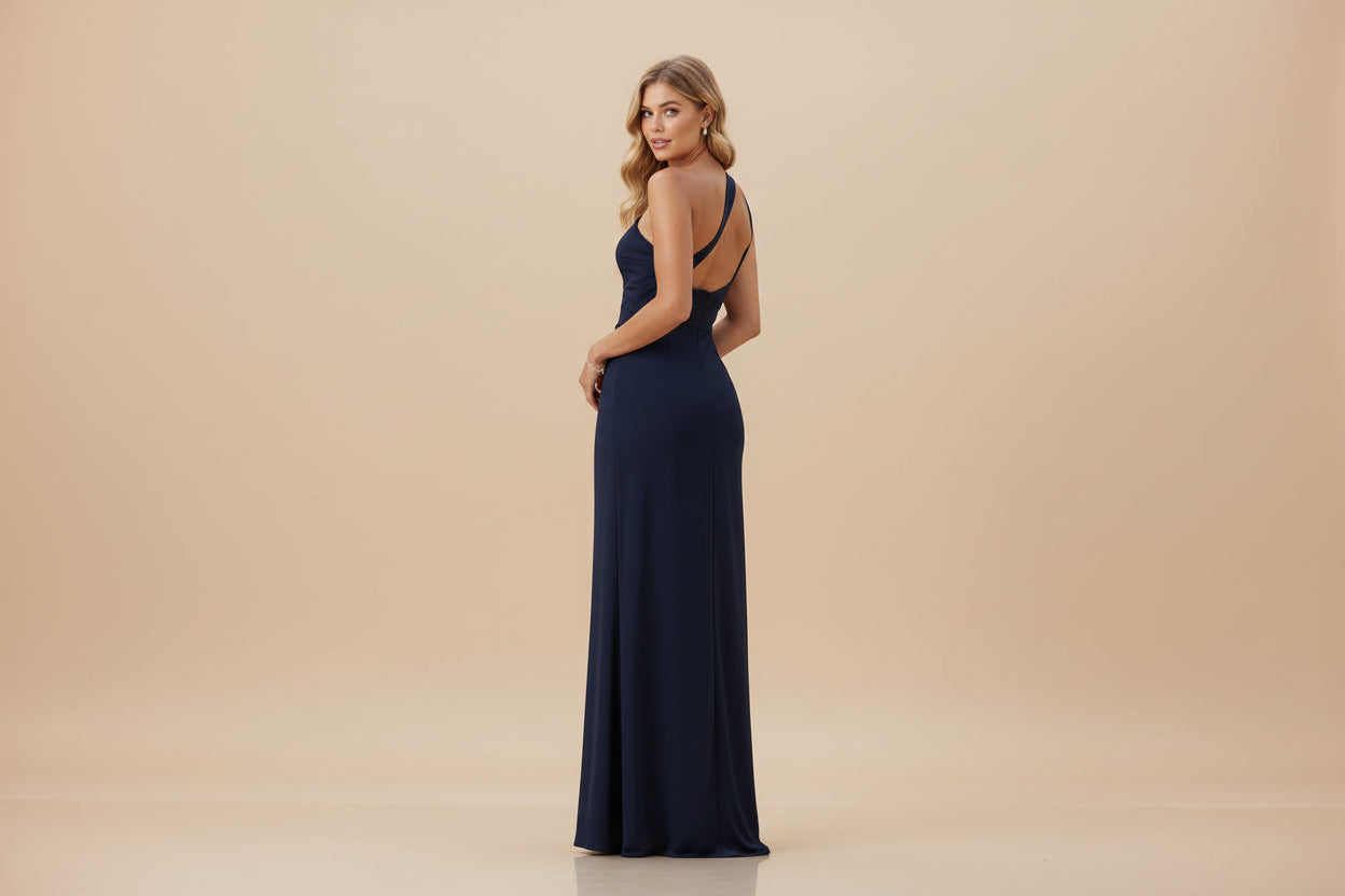 One Shoulder Maxi Dress