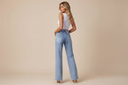 Vivirose| Jeans Wijde Pijpen