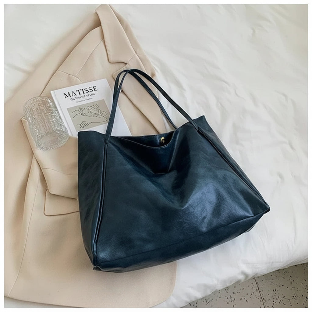 Vivirose| Shopper Tas Dames Vegan Leer – Ruim & Stijlvol