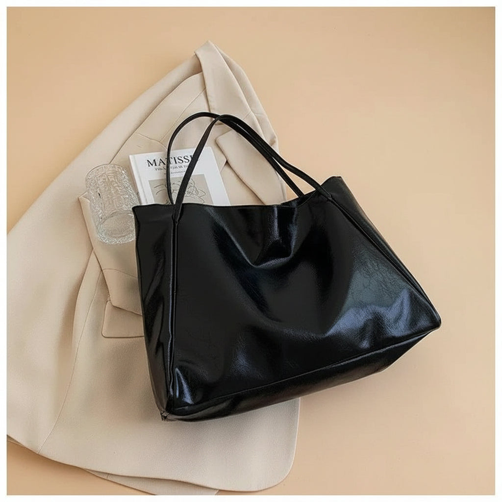 Vivirose| Shopper Tas Dames Vegan Leer – Ruim & Stijlvol