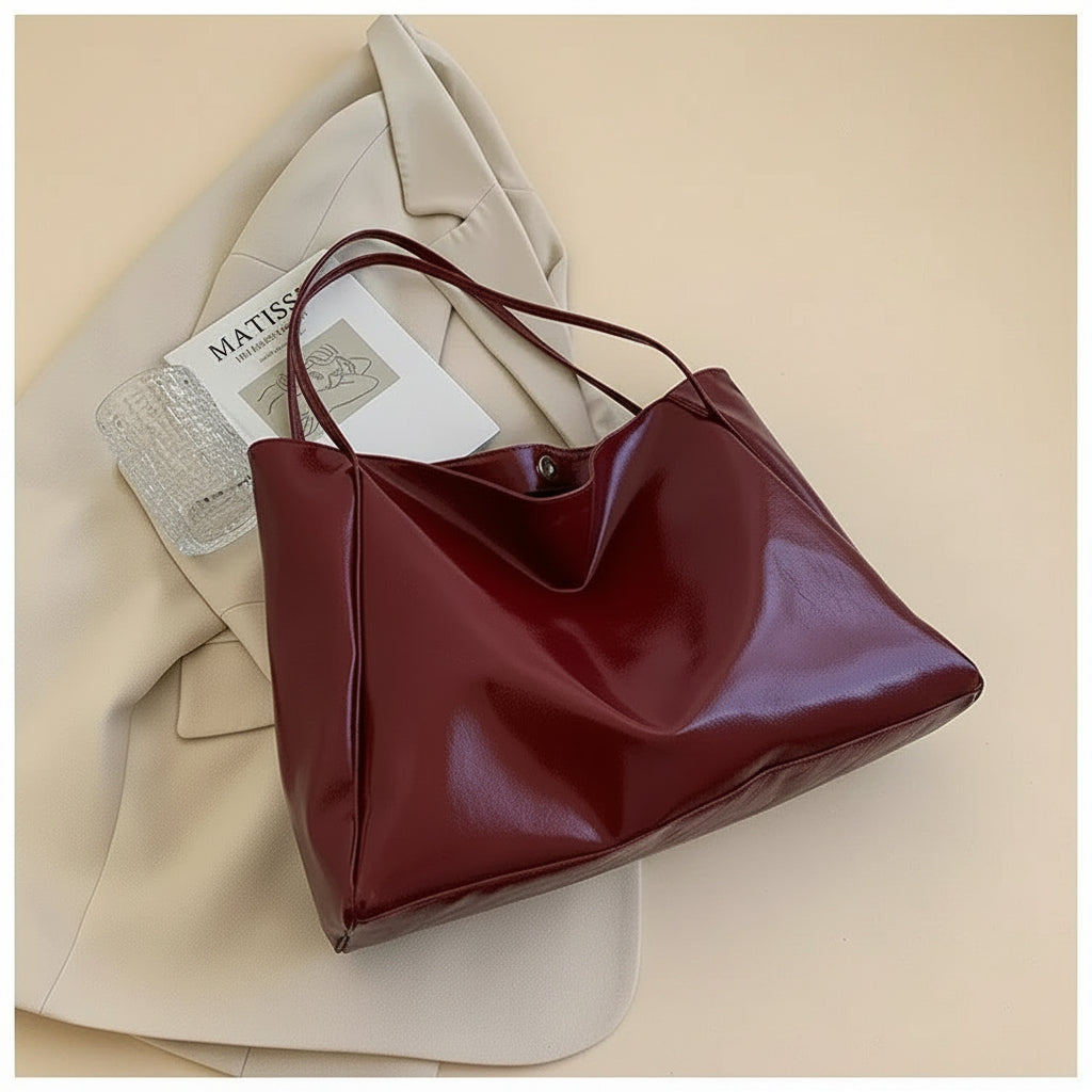 Vivirose| Shopper Tas Dames Vegan Leer – Ruim & Stijlvol