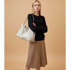Vivirose| Shopper Tas Dames Vegan Leer – Ruim & Stijlvol