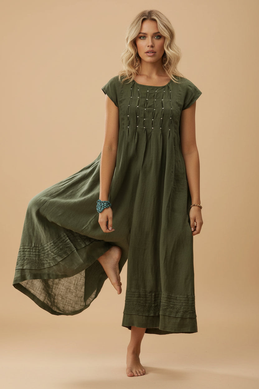Vivirose- Stijlvolle Jumpsuit Met Tijdloze Elegantie