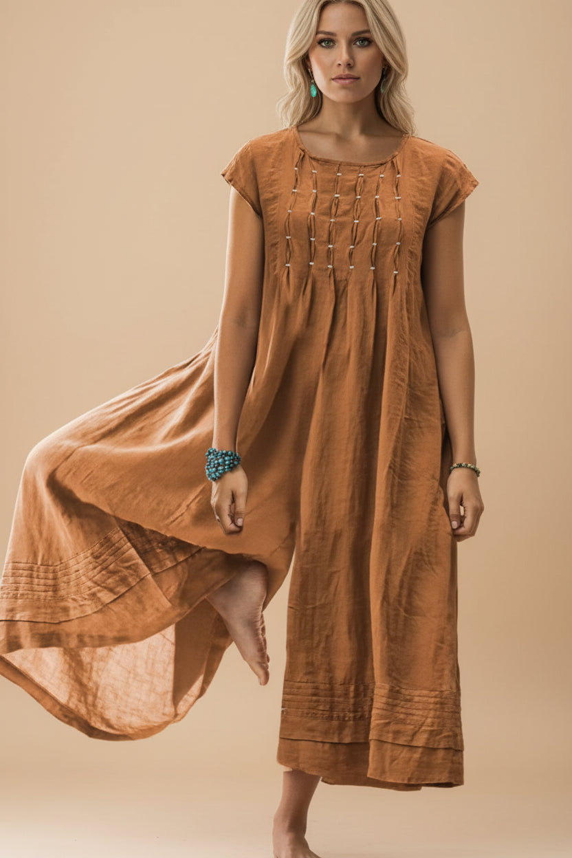 Vivirose- Stijlvolle Jumpsuit Met Tijdloze Elegantie