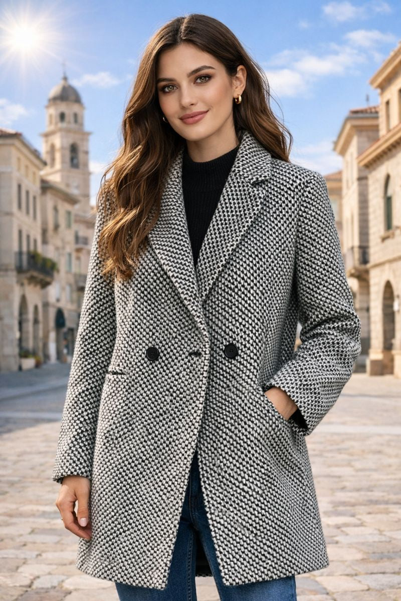 Cheska | Winterjas met Tijdloze Elegantie