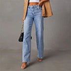 Vivirose| Jeans Wijde Pijpen