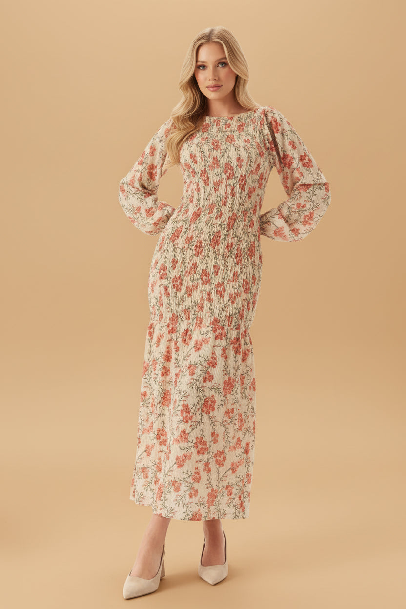 Midi Jurk| Vivirose