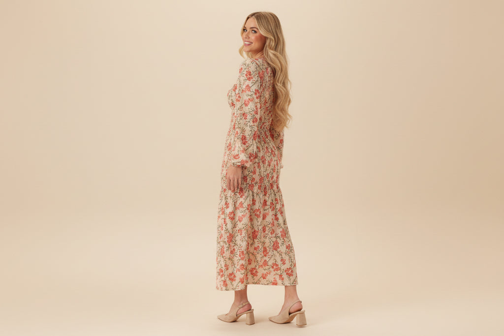Midi Jurk| Vivirose