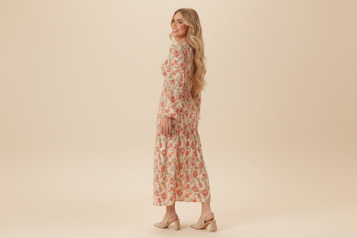 Midi Jurk| Vivirose