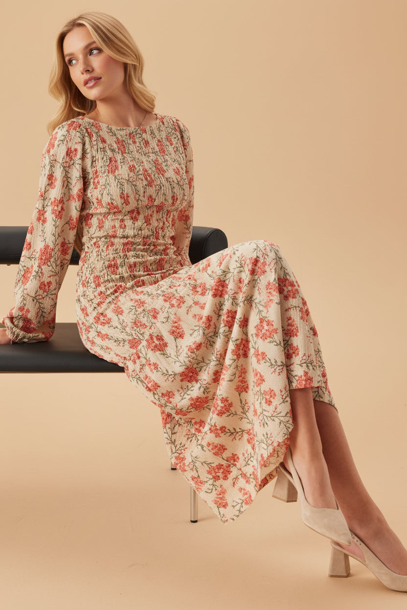 Midi Jurk| Vivirose