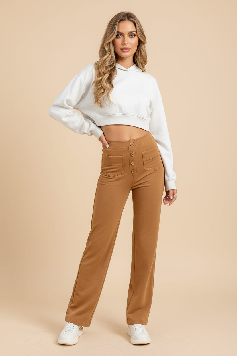Vivirose- Soepele en modieuze broek