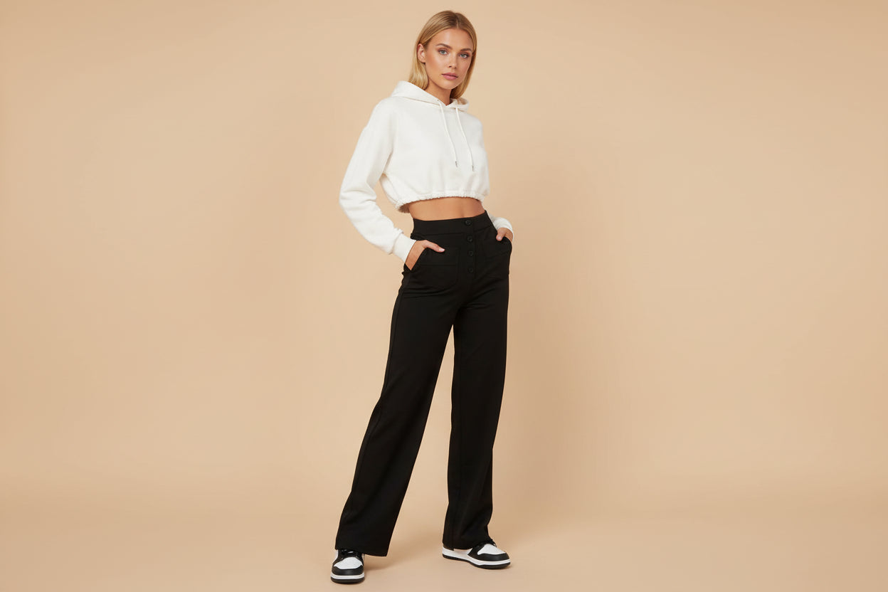 Vivirose- Soepele en modieuze broek