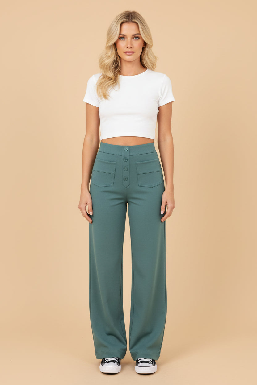 Vivirose- Soepele en modieuze broek