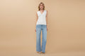 Jeans Lichtblauw Borduursel