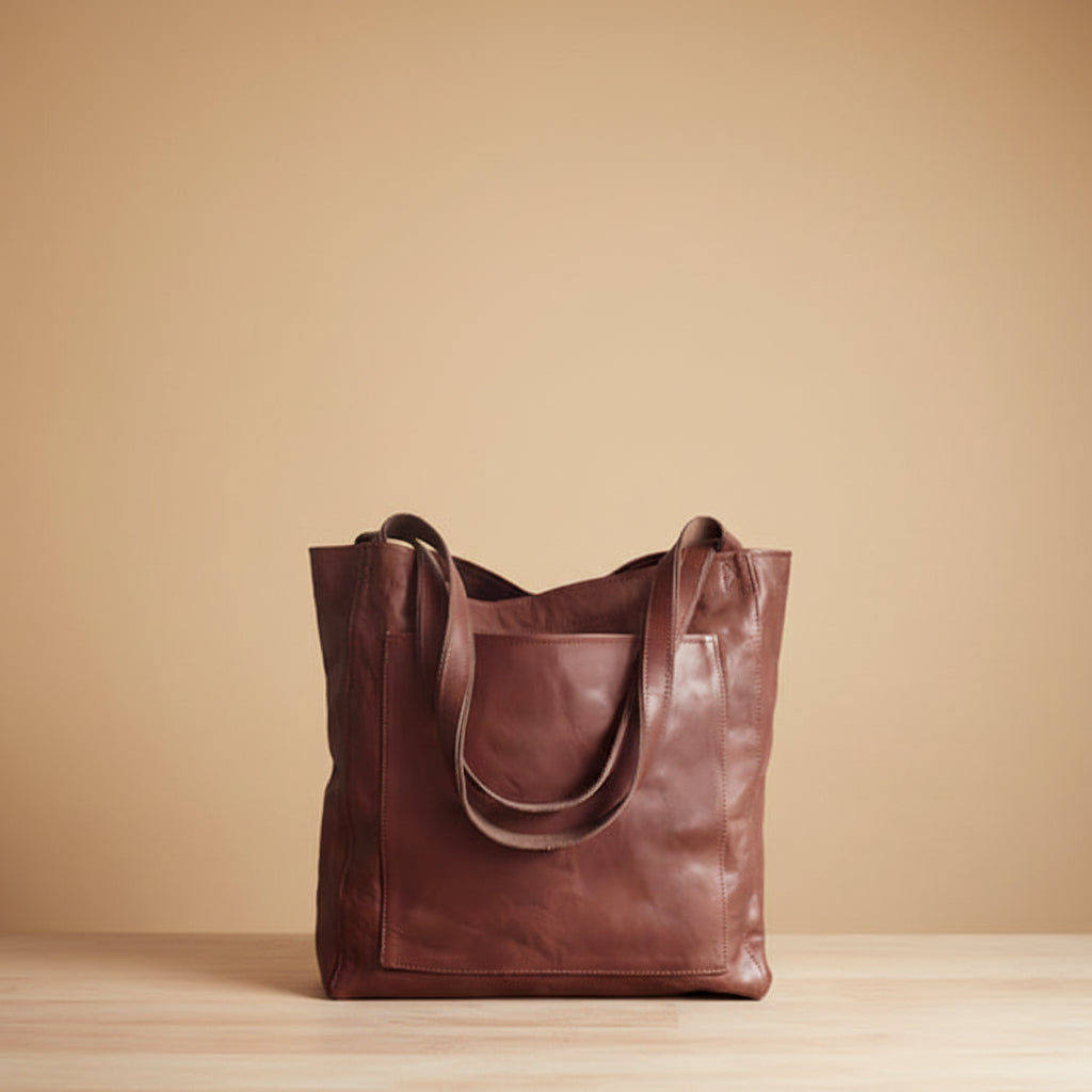Vivirose| Vintage Leren Tas